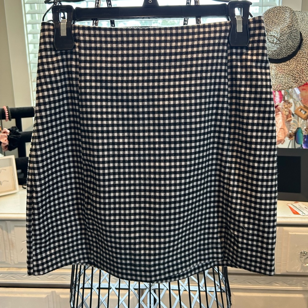 Plaid Skirt